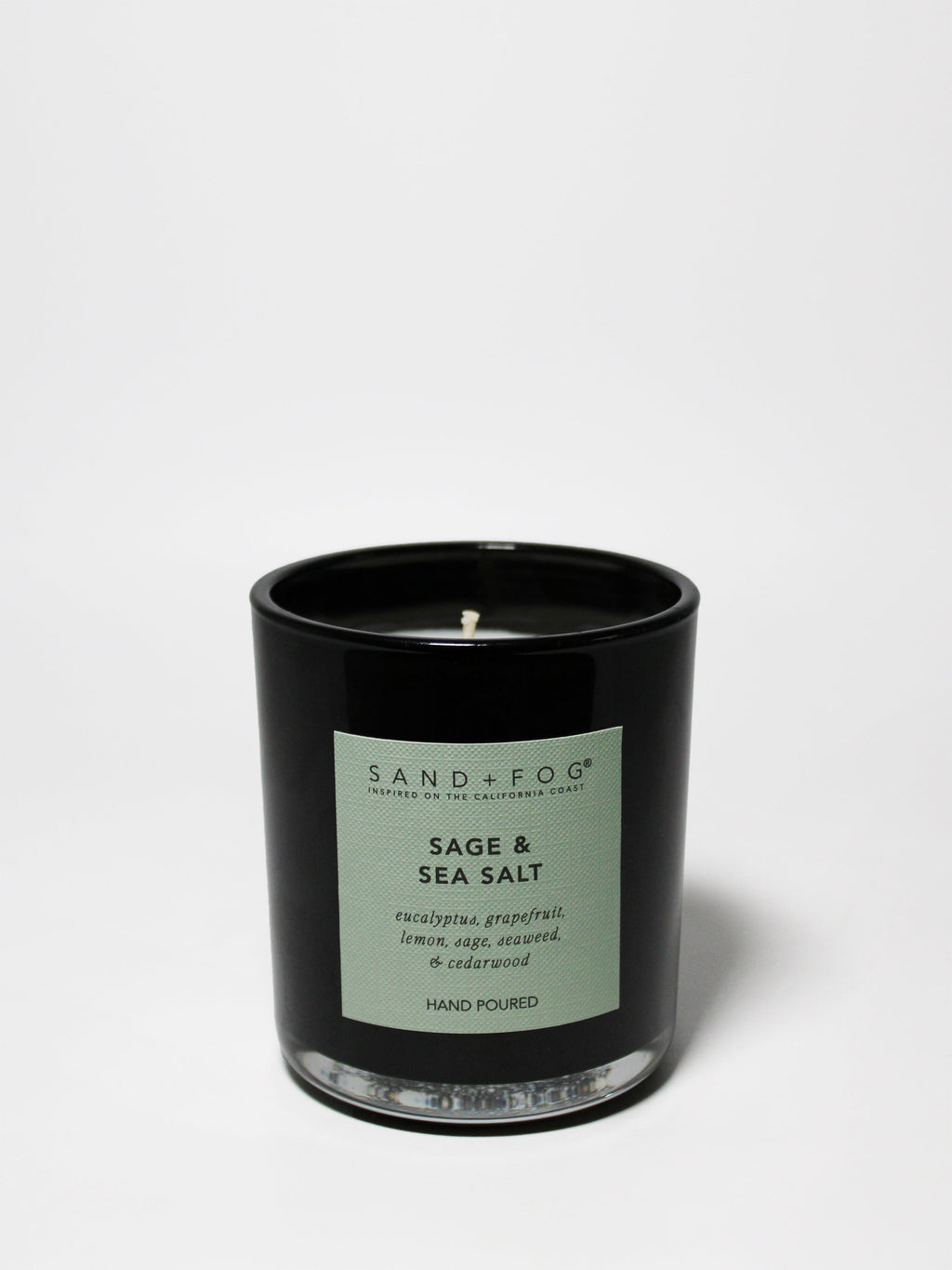 Sage & Sea Salt 10 oz scented candle | Shop Sand + Fog