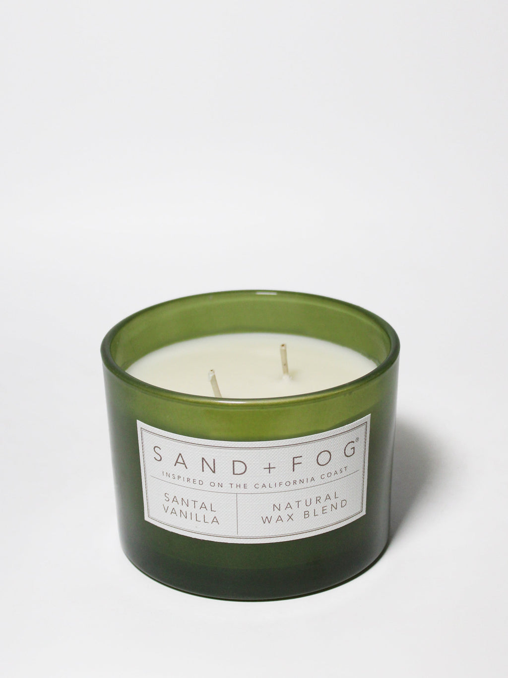 Santal Vanilla 12 oz scented candle | Shop Sand + Fog