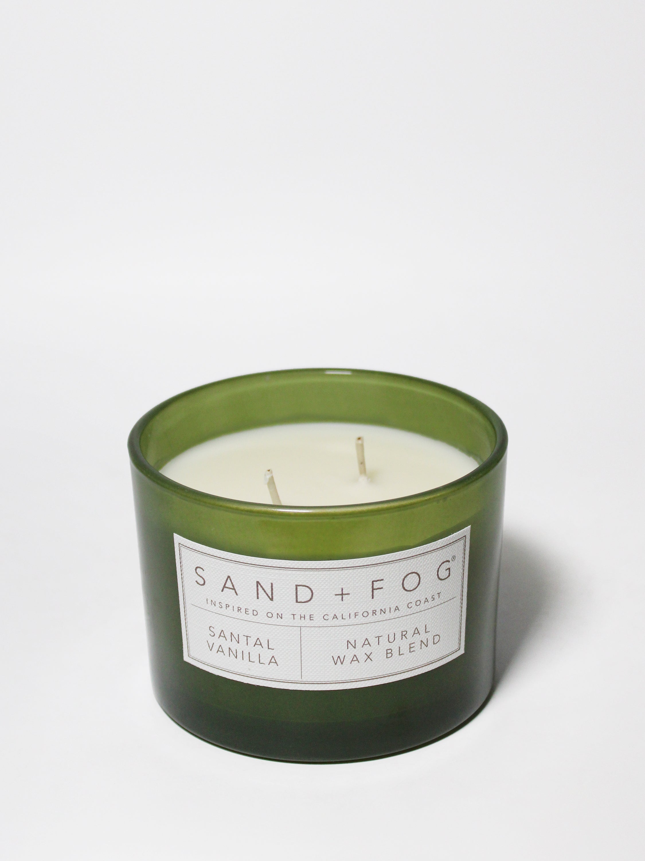 Santal Vanilla 12 oz scented candle | Shop Sand + Fog