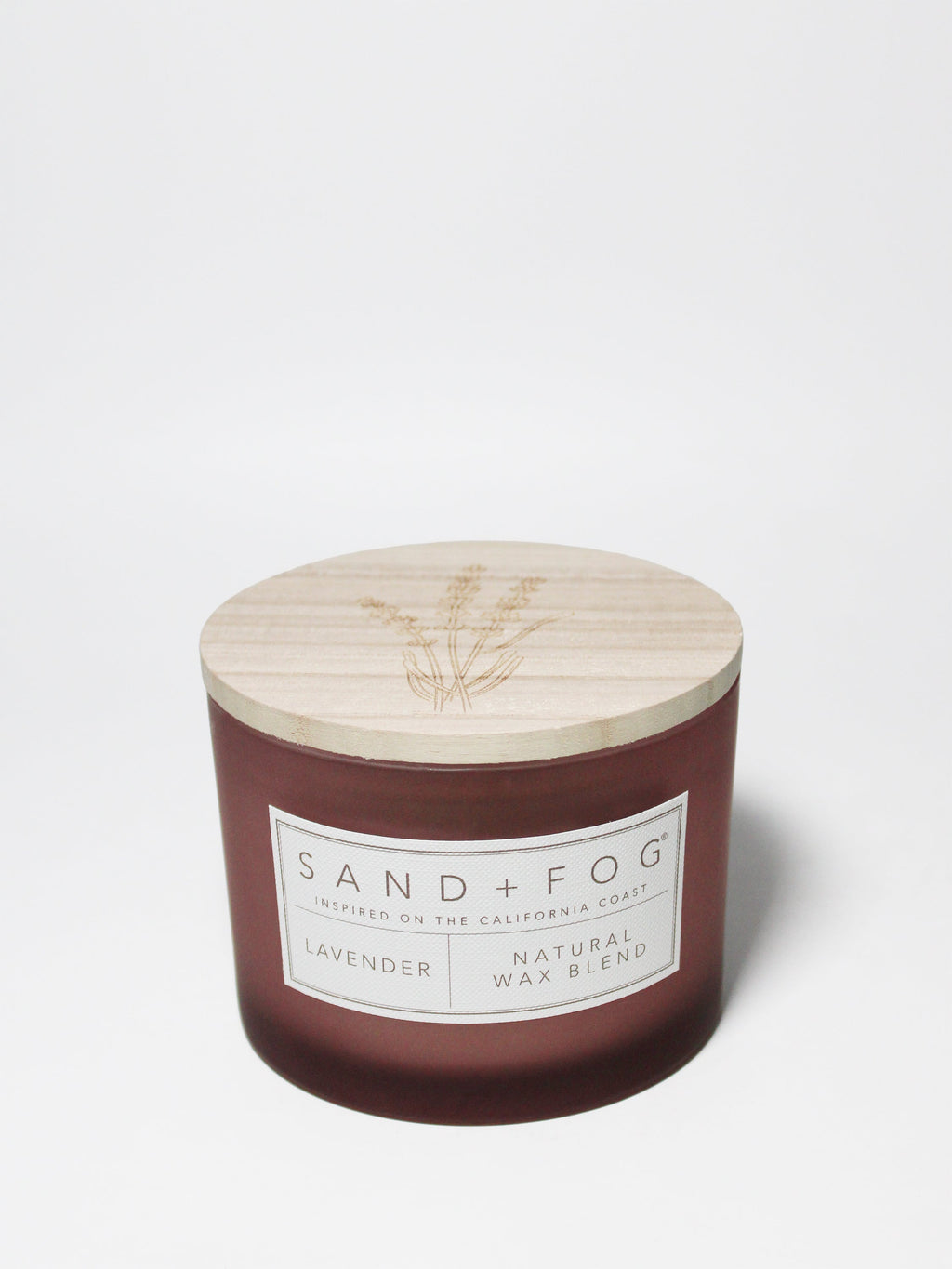 Lavender 12 oz scented candle | Shop Sand + Fog