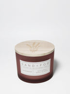 Lavender 12 oz scented candle | Shop Sand + Fog