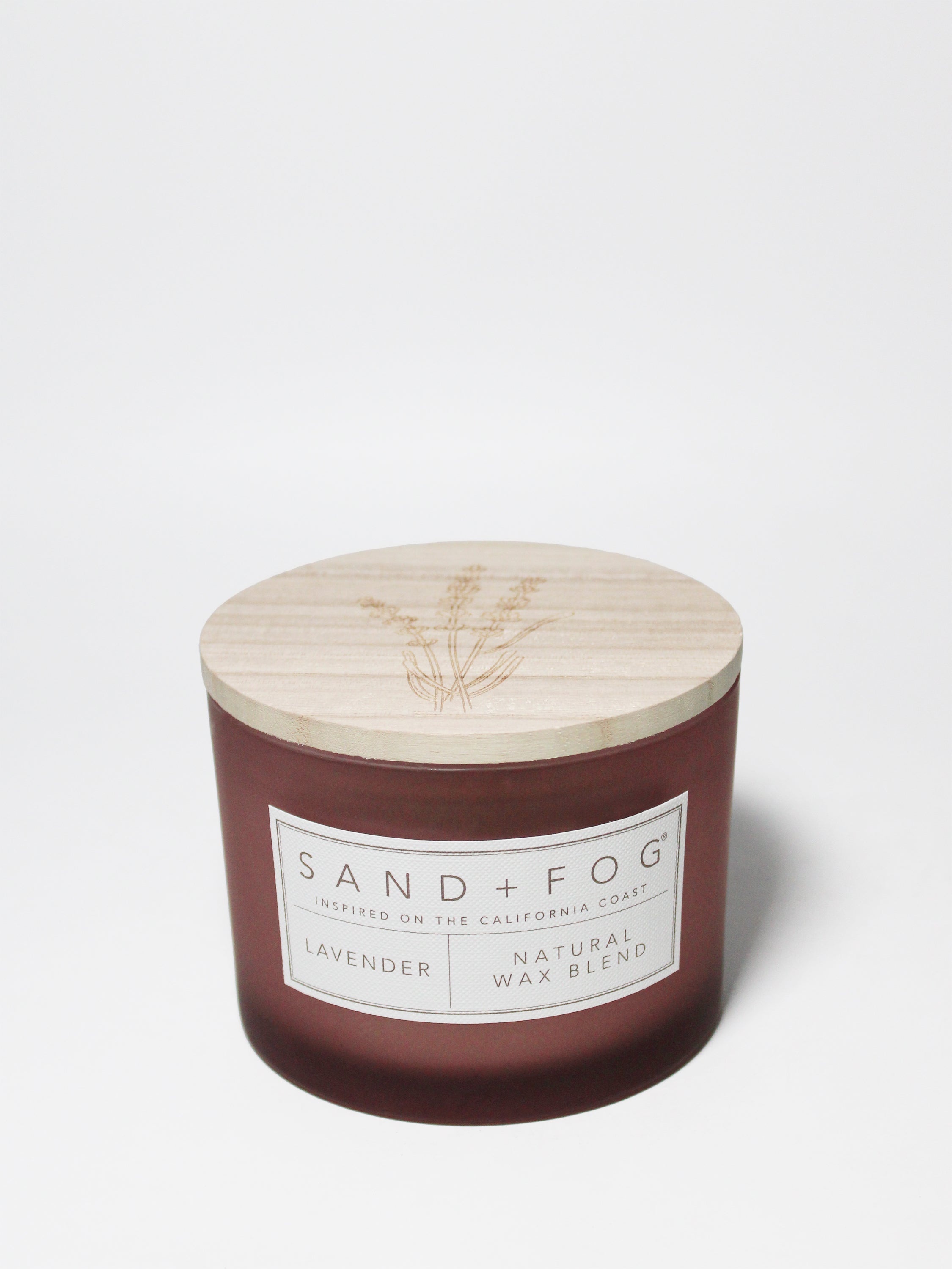 Lavender 12 oz scented candle | Shop Sand + Fog