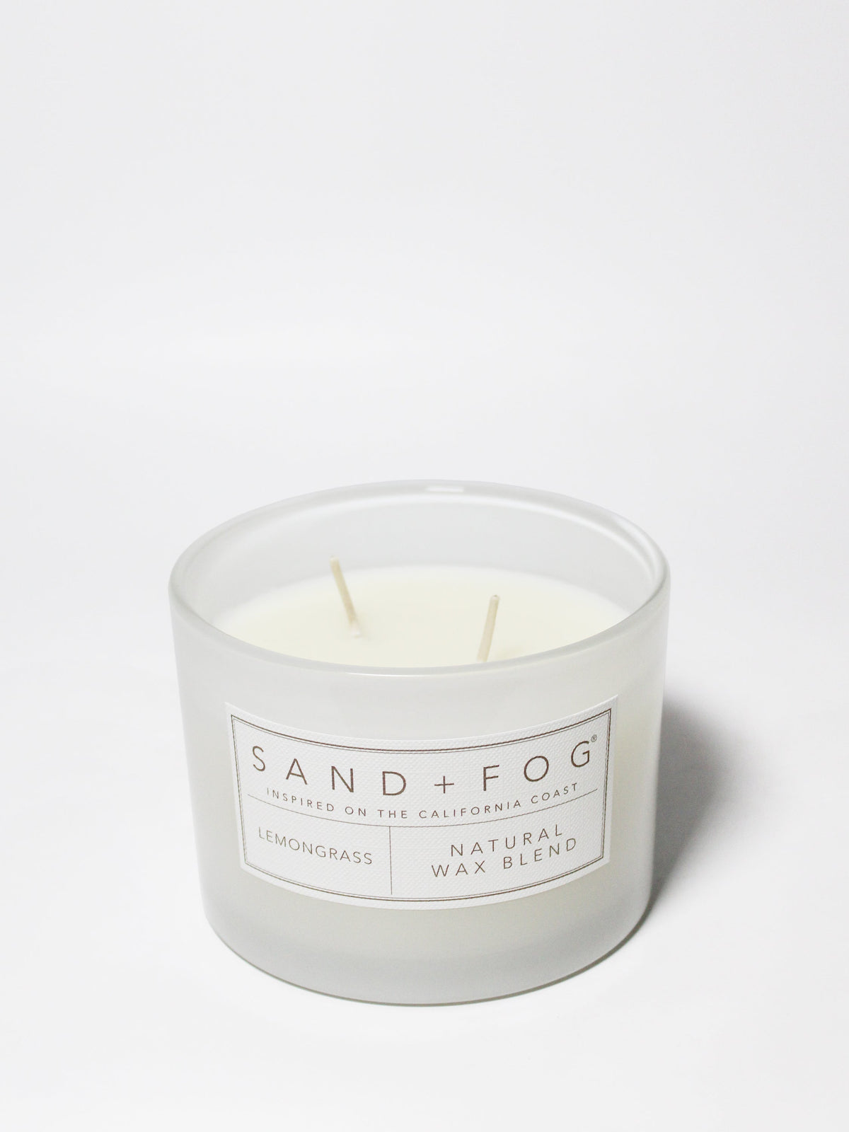 Lemongrass 12 oz scented candle | Shop Sand + Fog