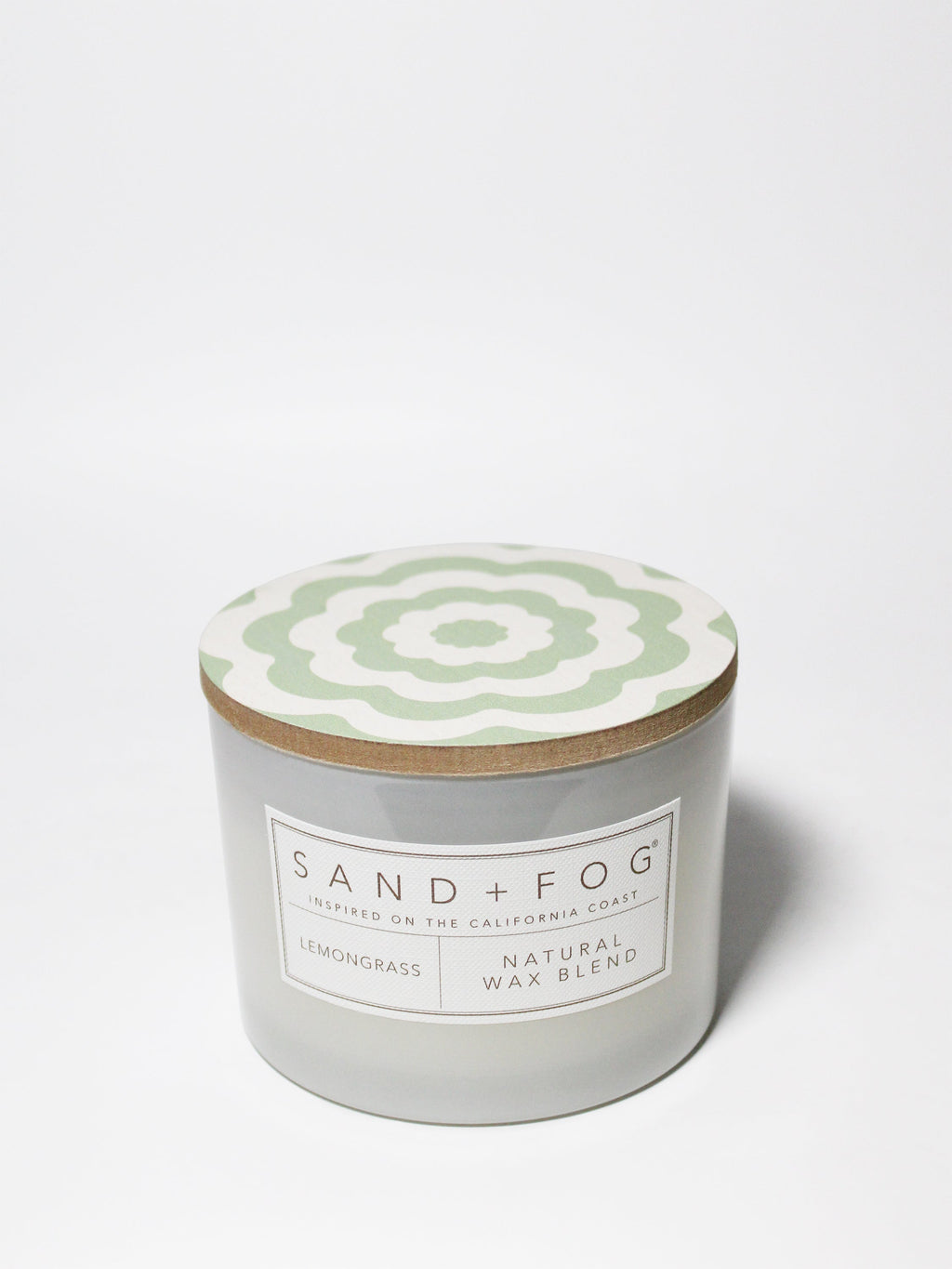Lemongrass 12 oz scented candle | Shop Sand + Fog