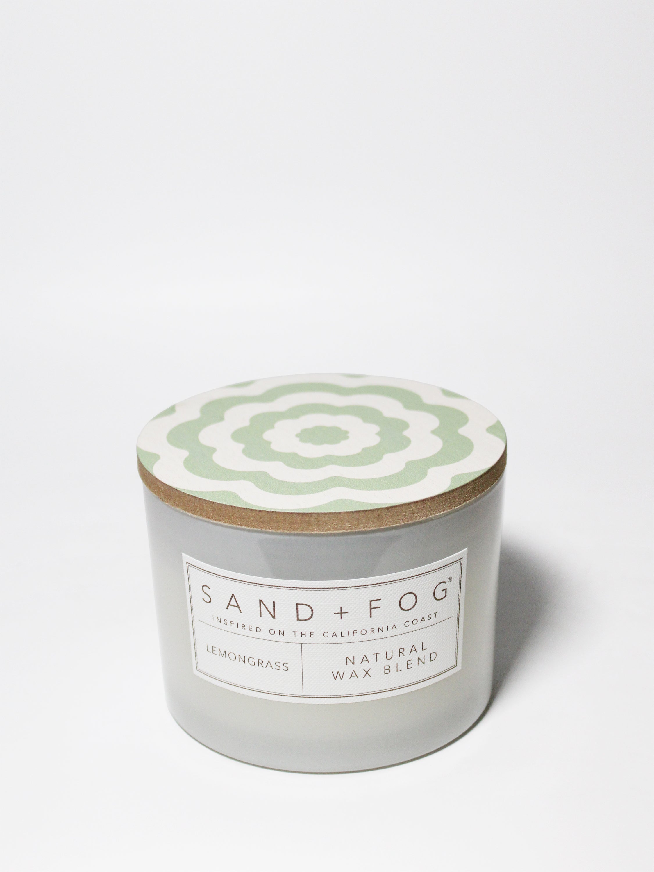 Lemongrass 12 oz scented candle | Shop Sand + Fog