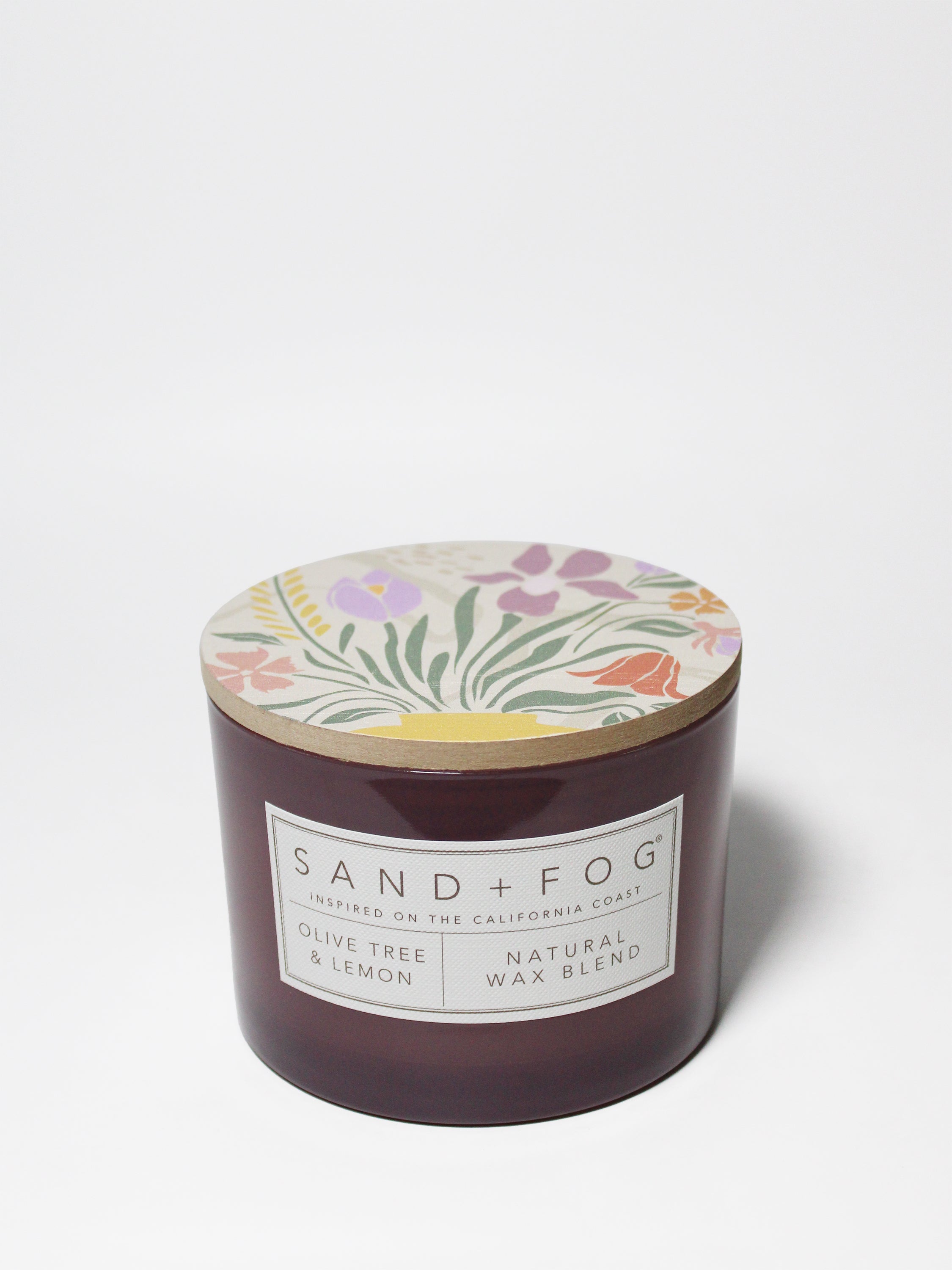 Olive Tree & Lemon 12 oz scented candle | Shop Sand + Fog