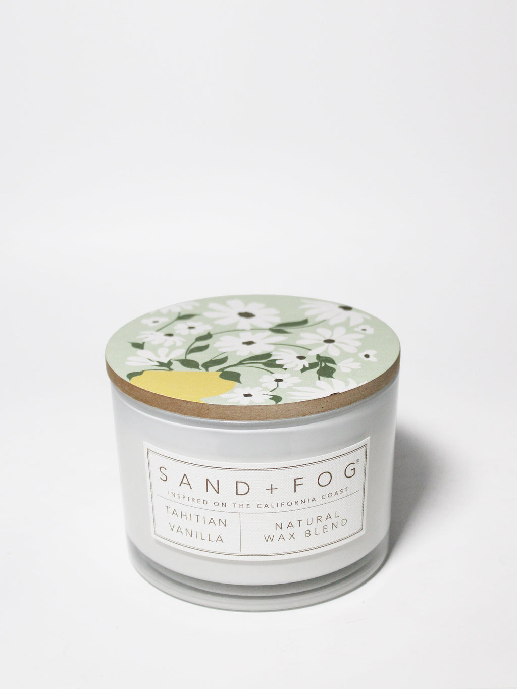 Tahitian Vanilla 12 oz scented candle | Shop Sand + Fog