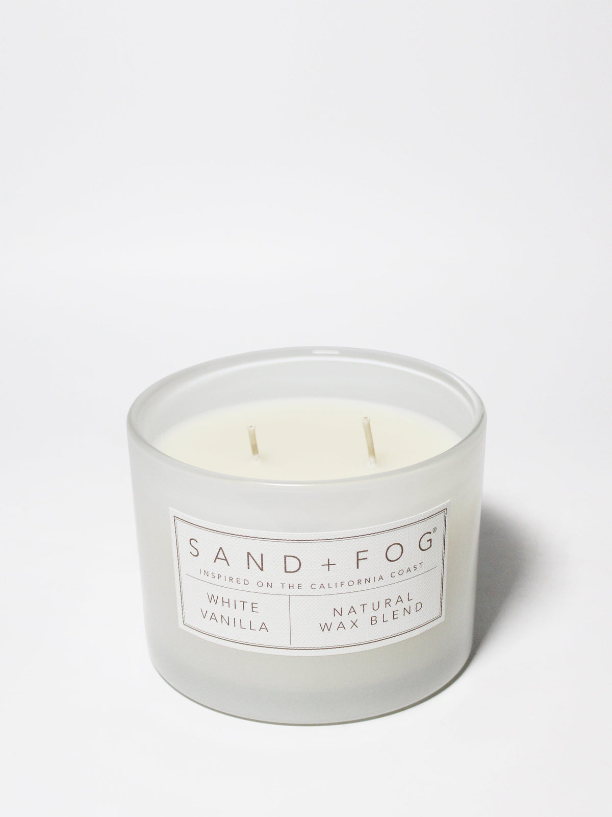 White Vanilla 12 oz scented candle