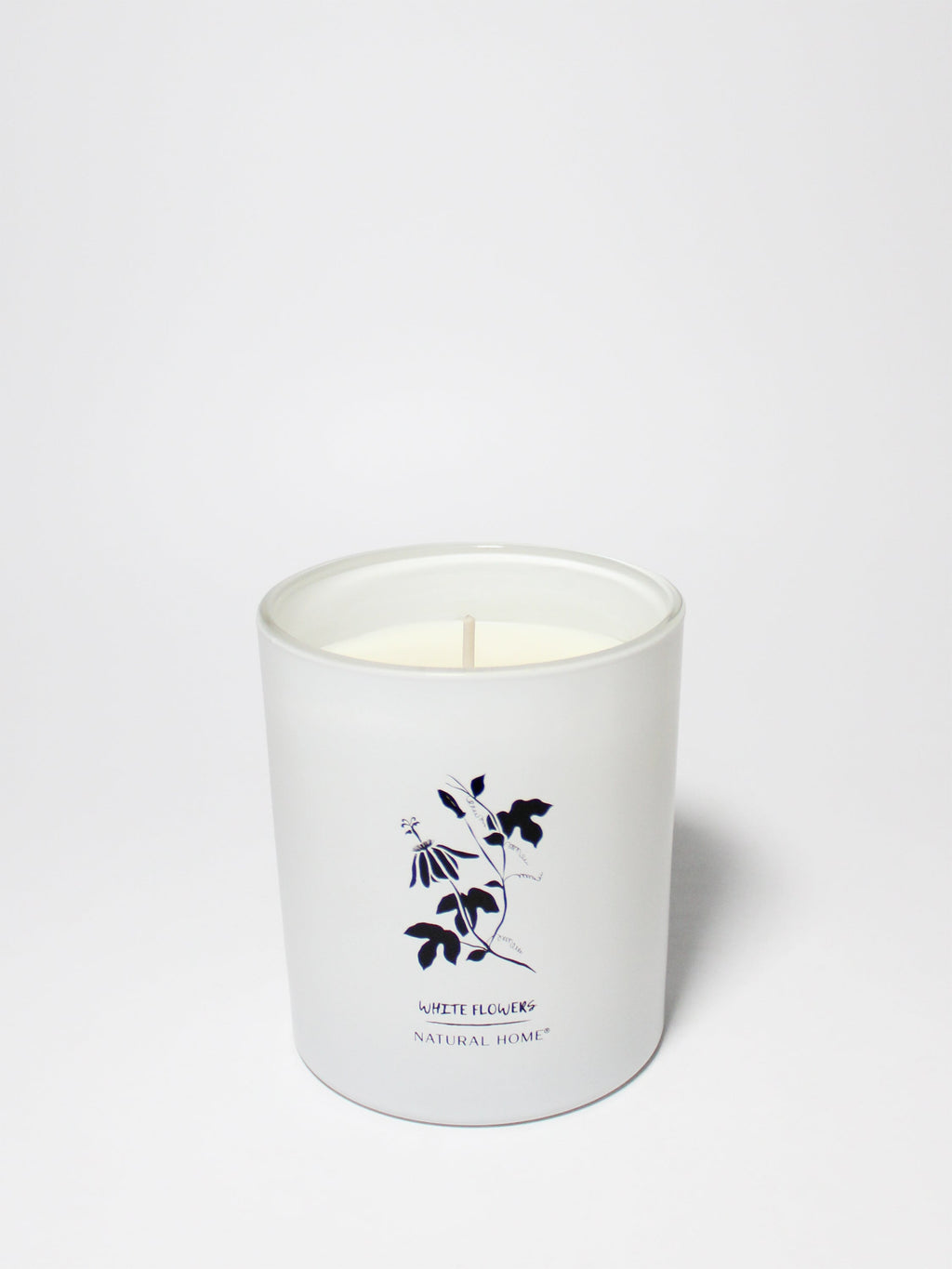 White Flowers Natural Home 11.5 oz scented candle | Shop Natural Home