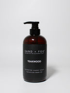 Teakwood 20 oz Liquid Hand Soap | Shop Sand + Fog