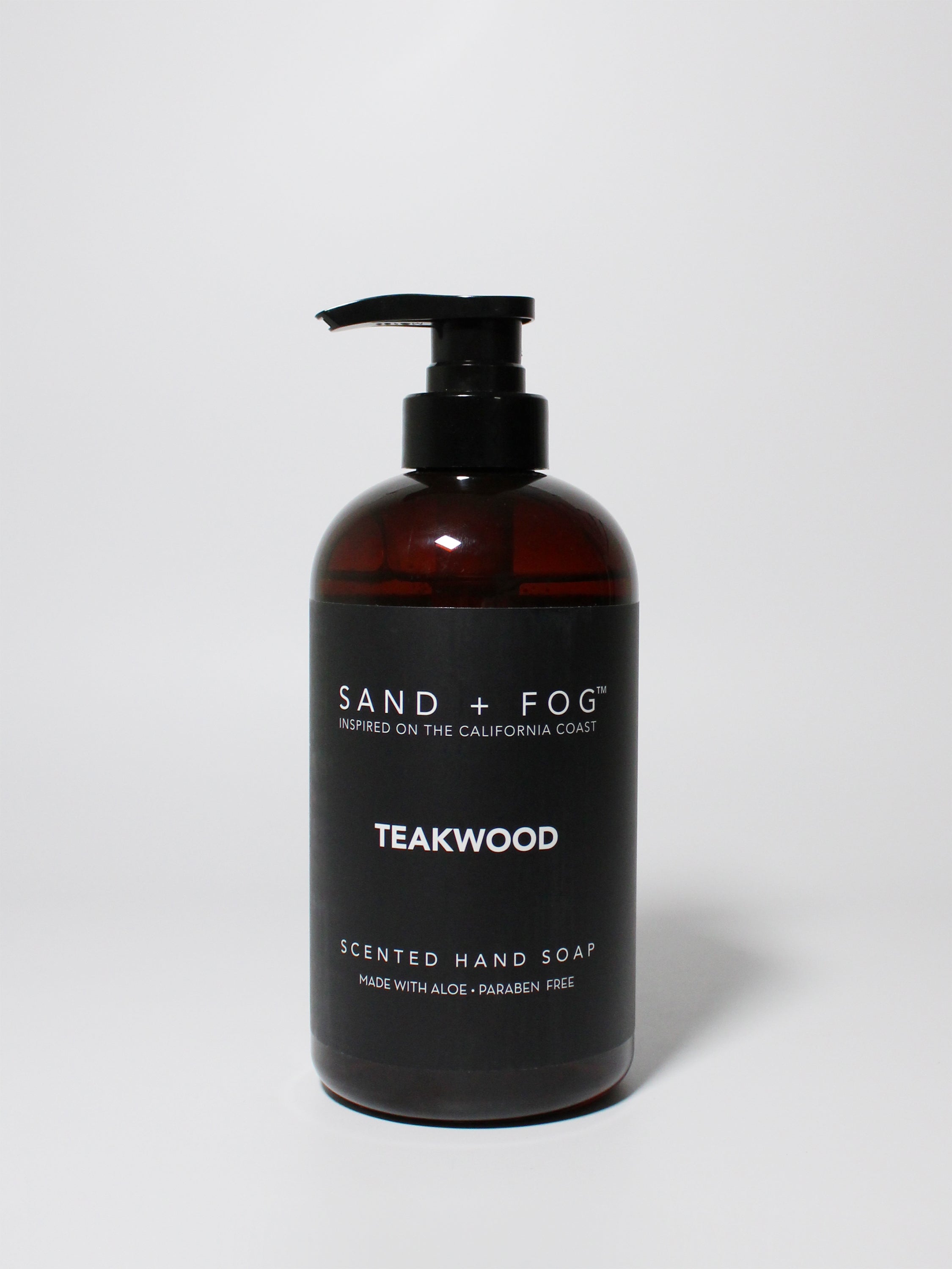 Teakwood 20 oz Liquid Hand Soap | Shop Sand + Fog