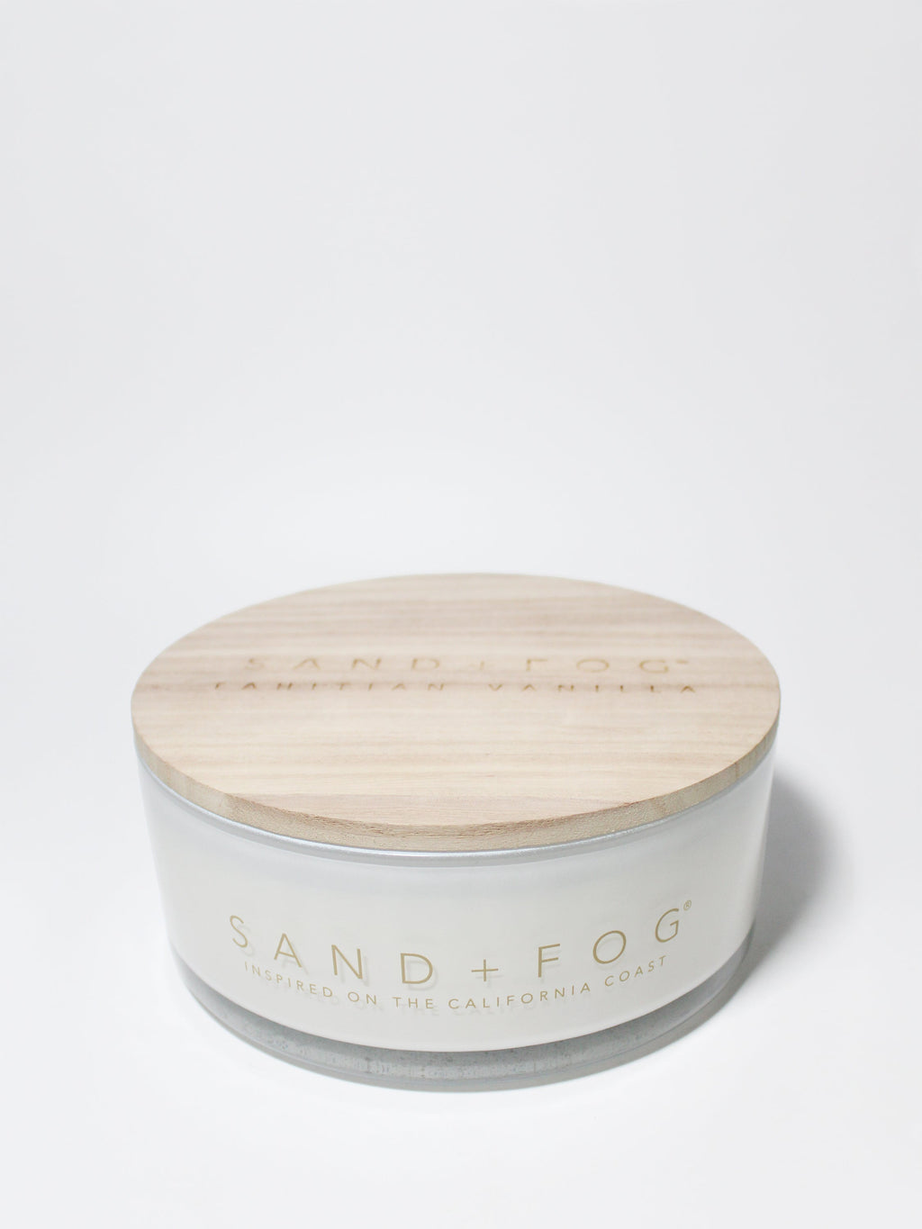 Tahitian Vanilla 34 oz scented candle | Shop Sand + Fog