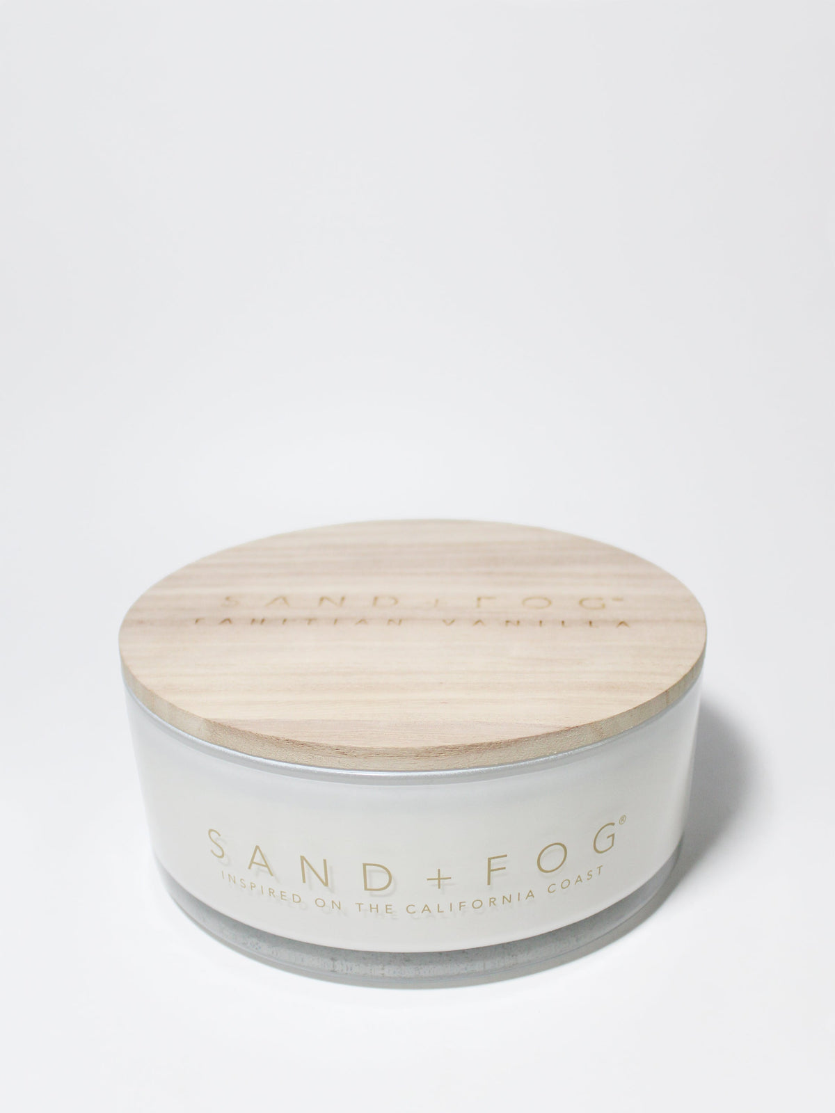 Tahitian Vanilla 34 oz scented candle | Shop Sand + Fog