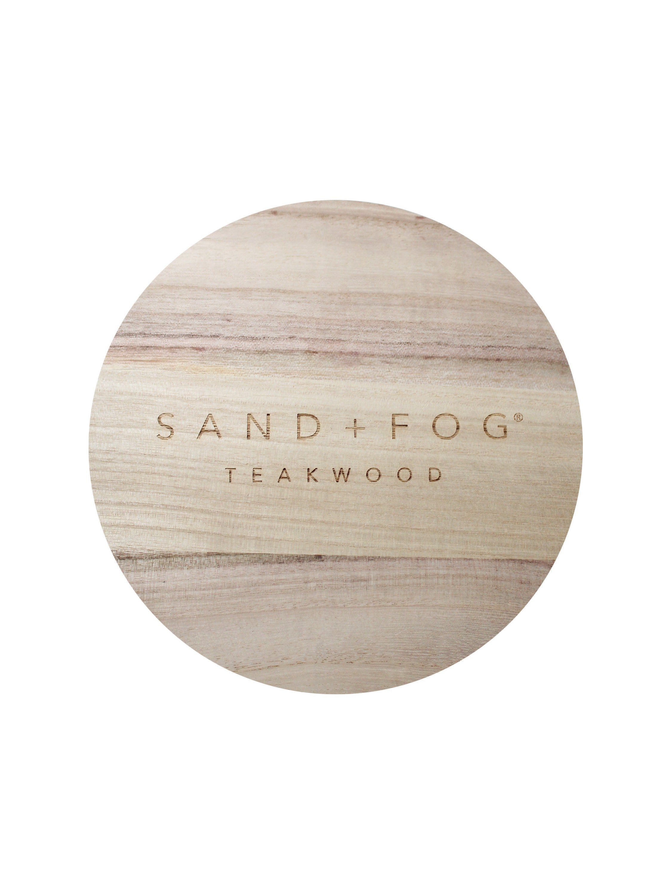 Teakwood 34 oz scented candle | Shop Sand + Fog
