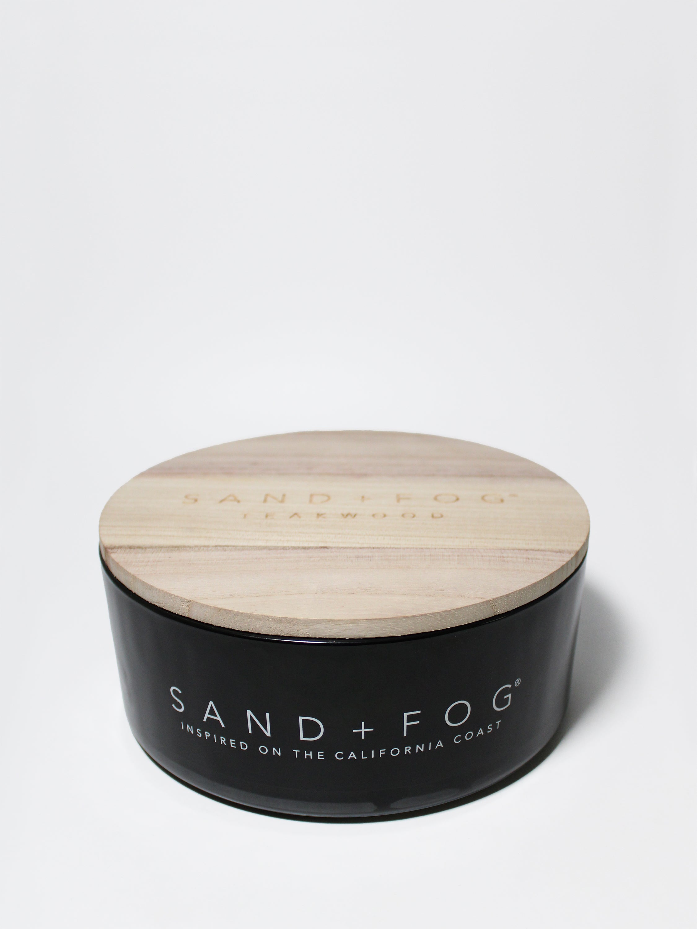 Teakwood 34 oz scented candle | Shop Sand + Fog