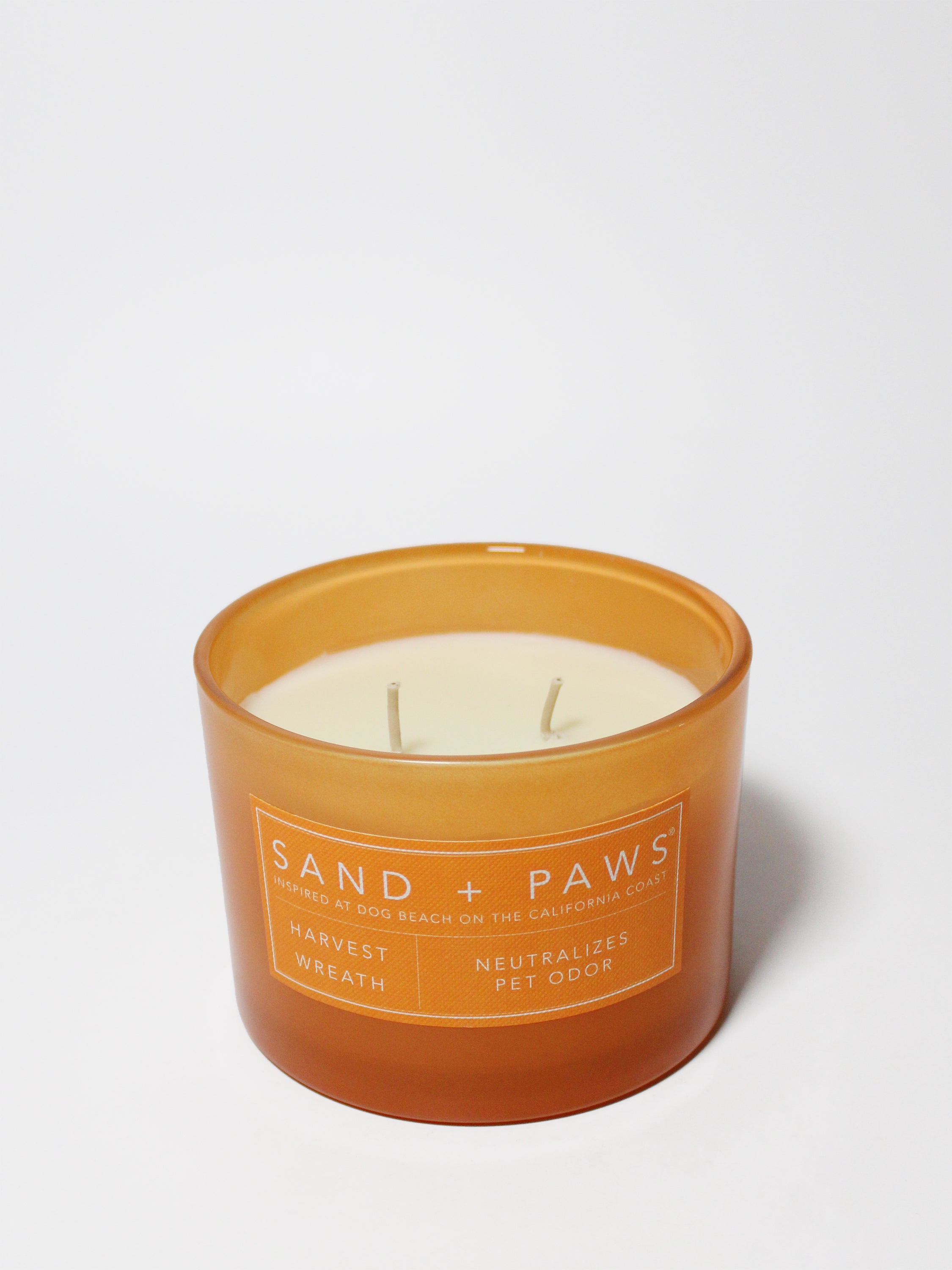 Sand + Paws Harvest Wreath 12 oz scented candle | Shop Sand + Paws