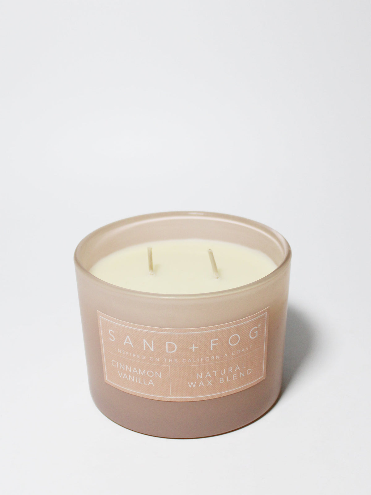 Cinnamon Vanilla 12 oz scented candle | Shop Sand + Fog