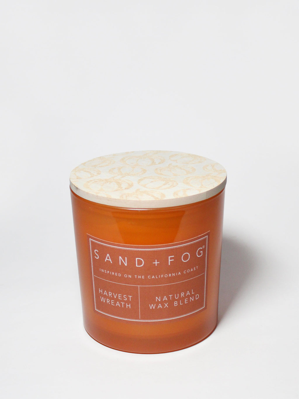 Harvest Wreath 21 oz scented candle | Shop Sand + Fog
