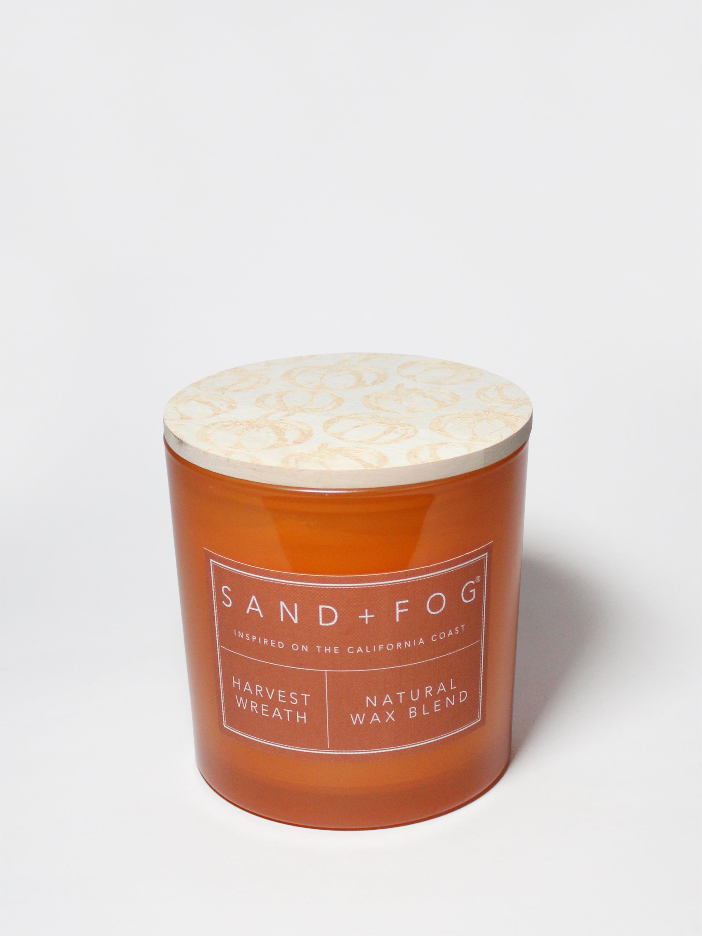 Harvest Wreath 21 oz scented candle | Shop Sand + Fog