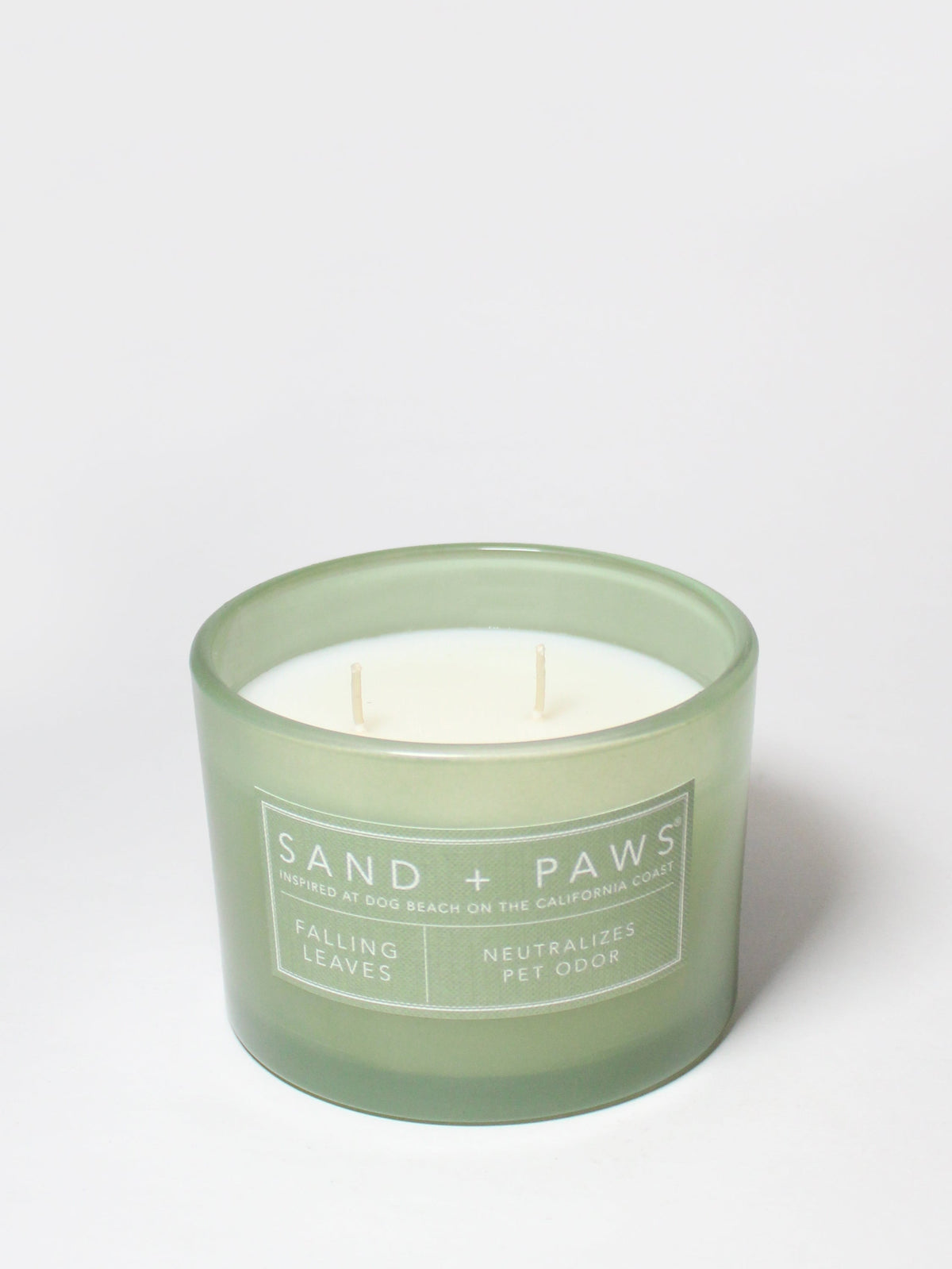 Sand + Paws Falling Leaves 12 oz scented candle | Shop Sand + Paws