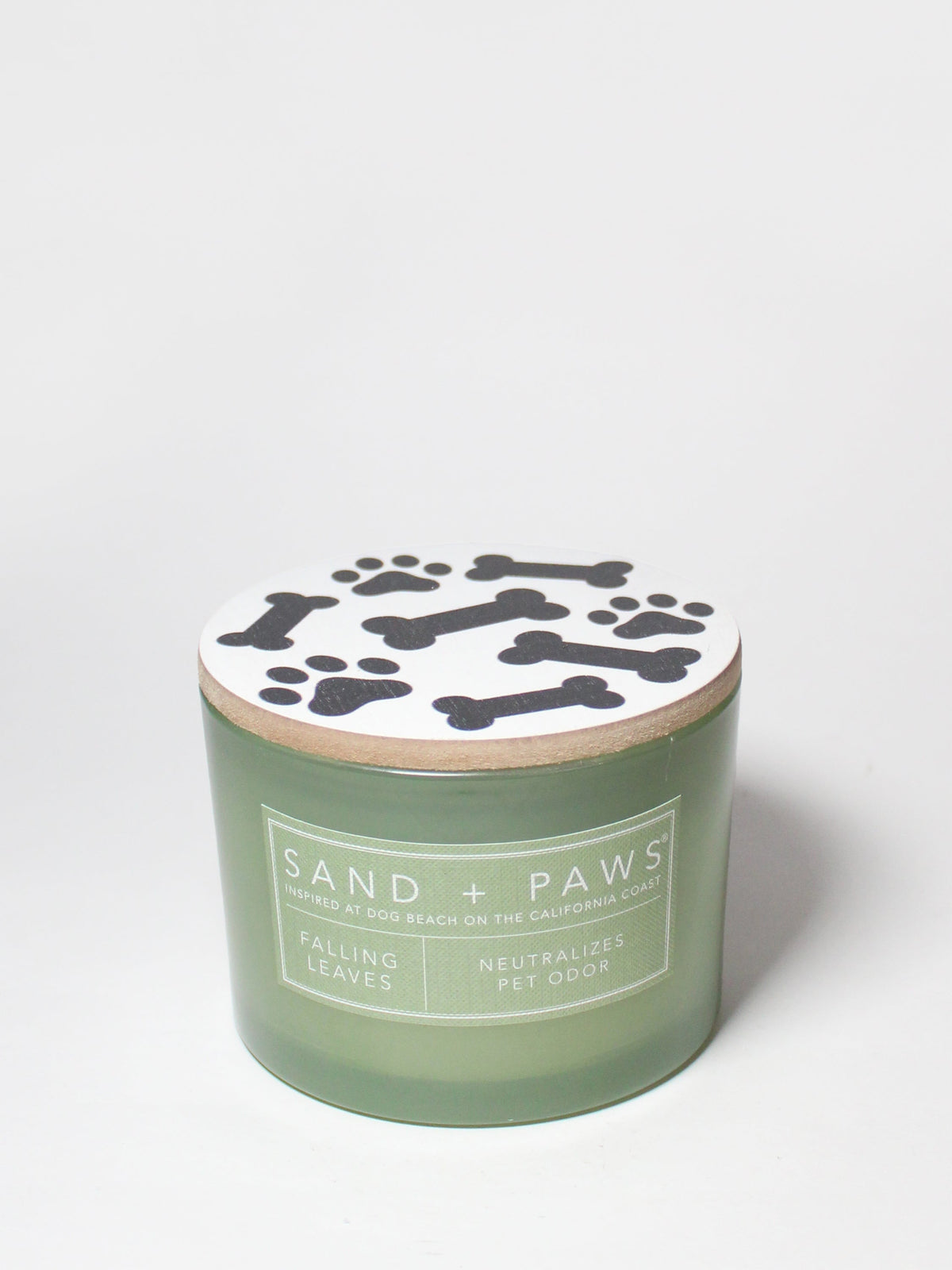 Sand + Paws Falling Leaves 12 oz scented candle | Shop Sand + Paws