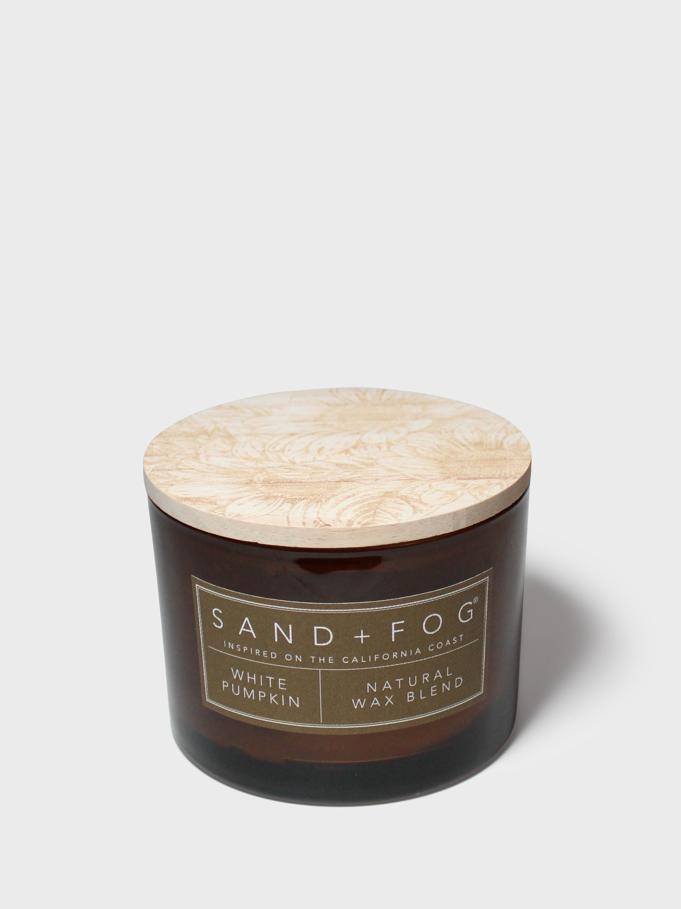 White Pumpkin 12 oz scented candle | Shop Sand + Fog