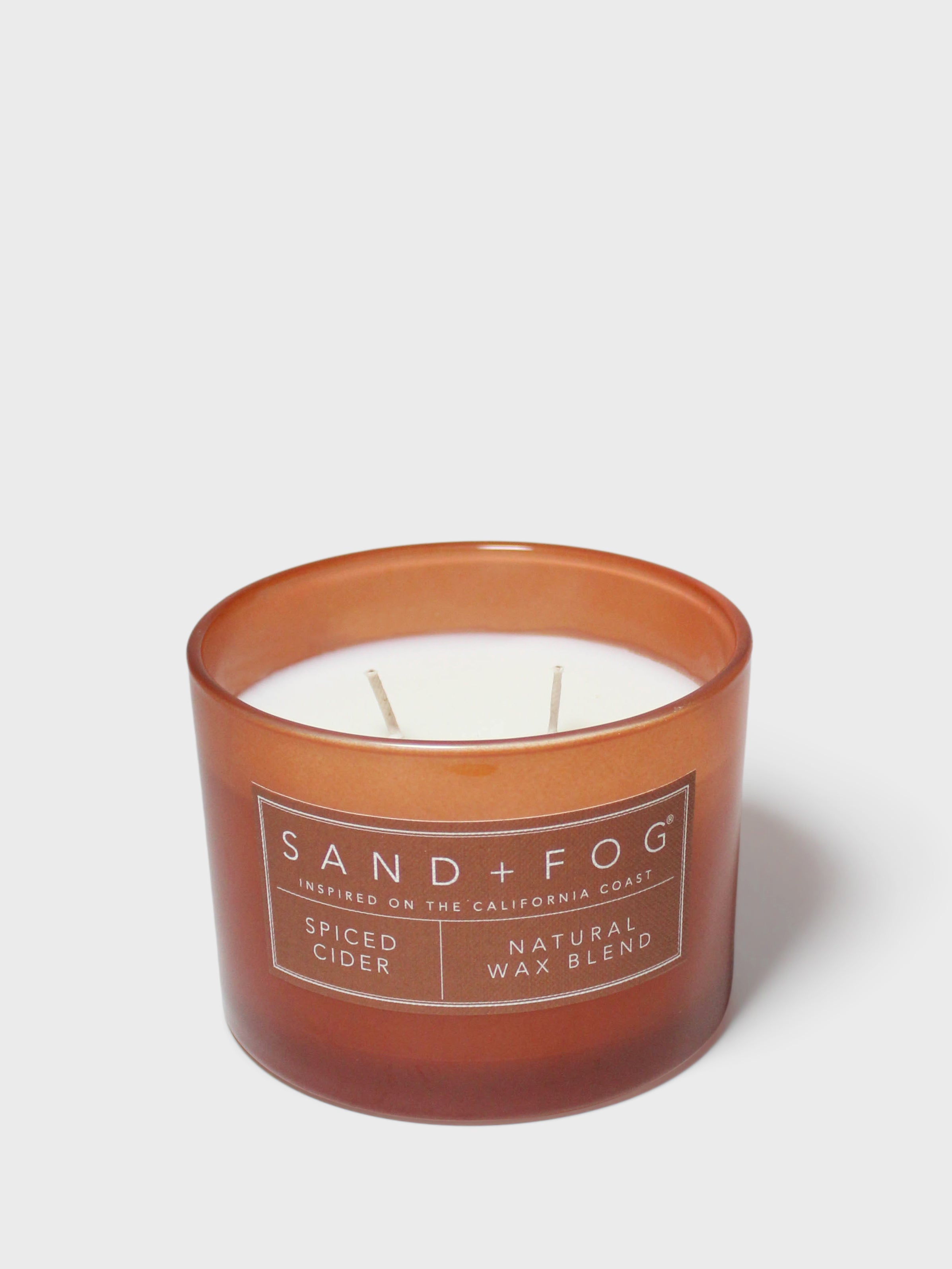 Spiced Cider 12 oz scented candle | Shop Sand + Fog