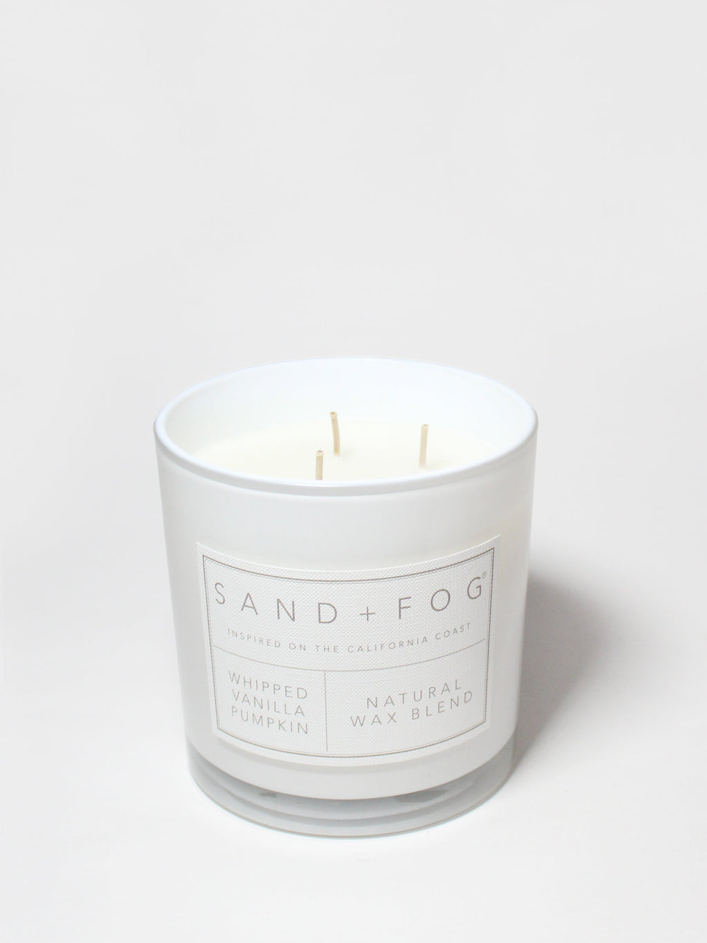 Whipped Vanilla Pumpkin 21 oz scented candle | Shop Sand + Fog
