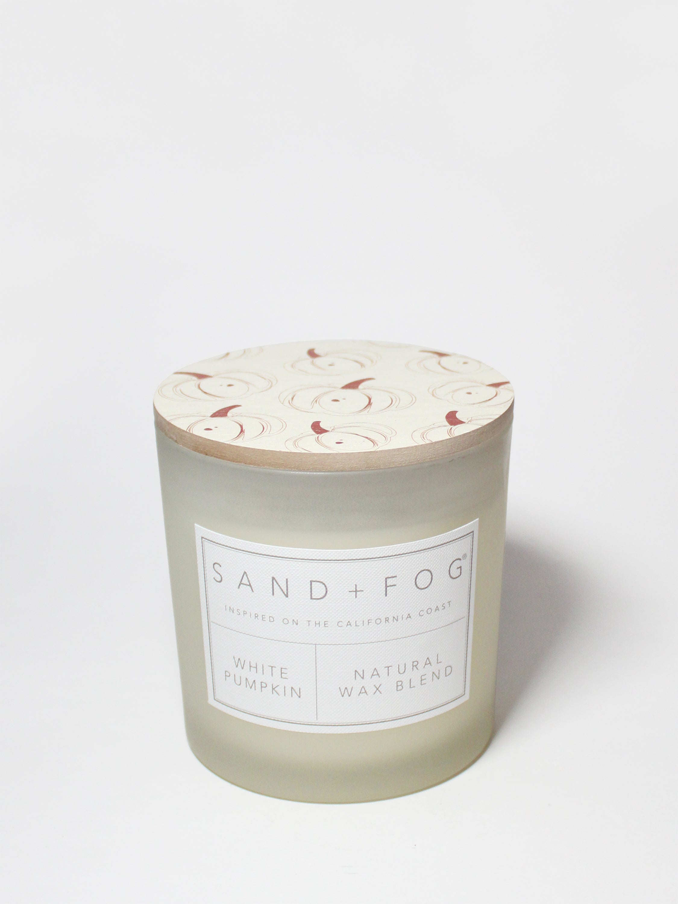 White Pumpkin 21 oz scented candle | Shop Sand + Fog