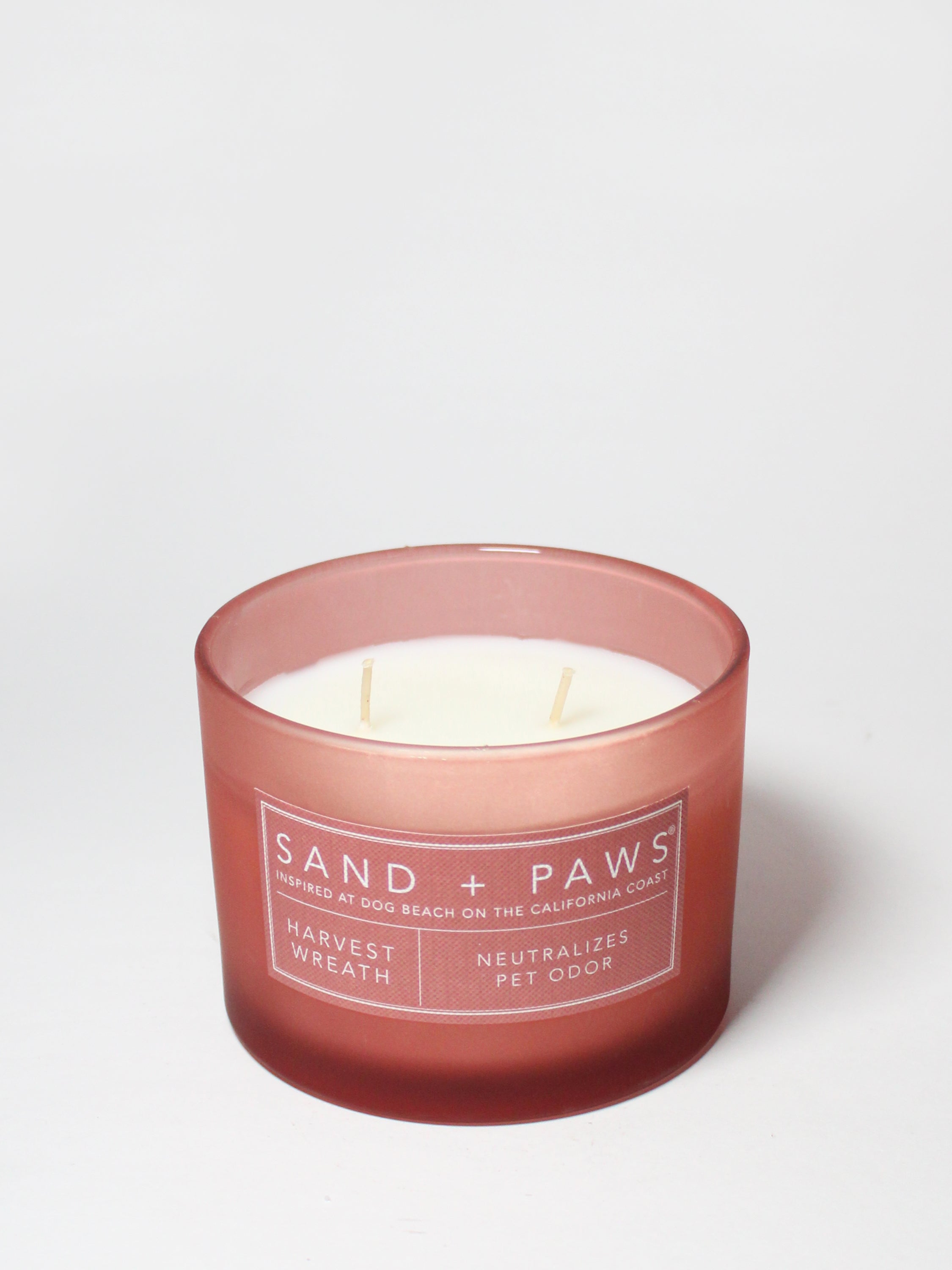 Sand + Paws Harvest Wreath 12 oz scented candle | Shop Sand + Paws