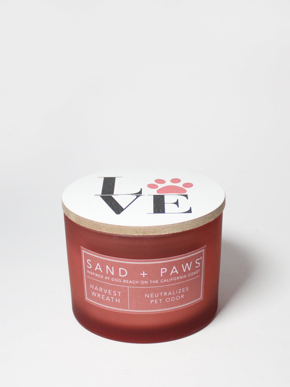 Sand + Paws Harvest Wreath 12 oz scented candle | Shop Sand + Paws