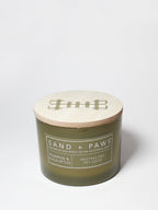 Sand + Paws Pumpkin & Eucalyptus 12 oz scented candle | Shop Sand + Paws