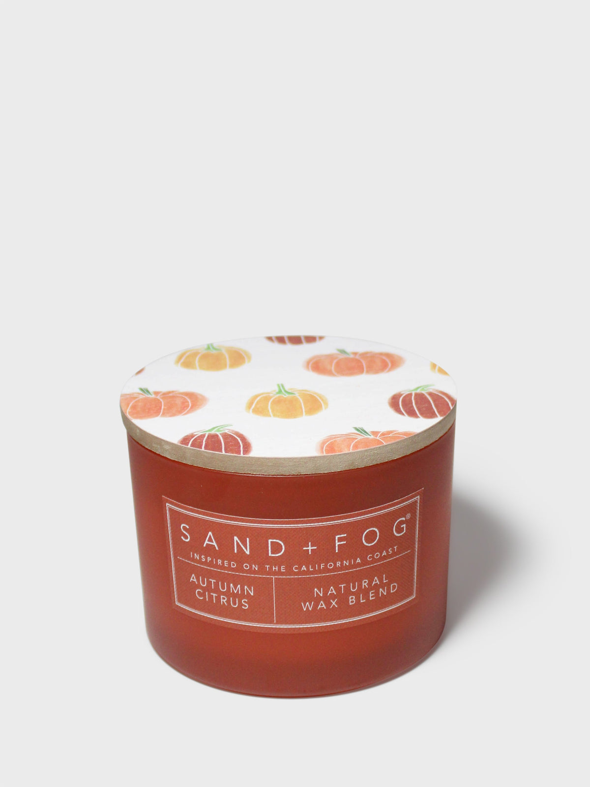 Autumn Citrus 12 oz scented candle | Shop Sand + Fog