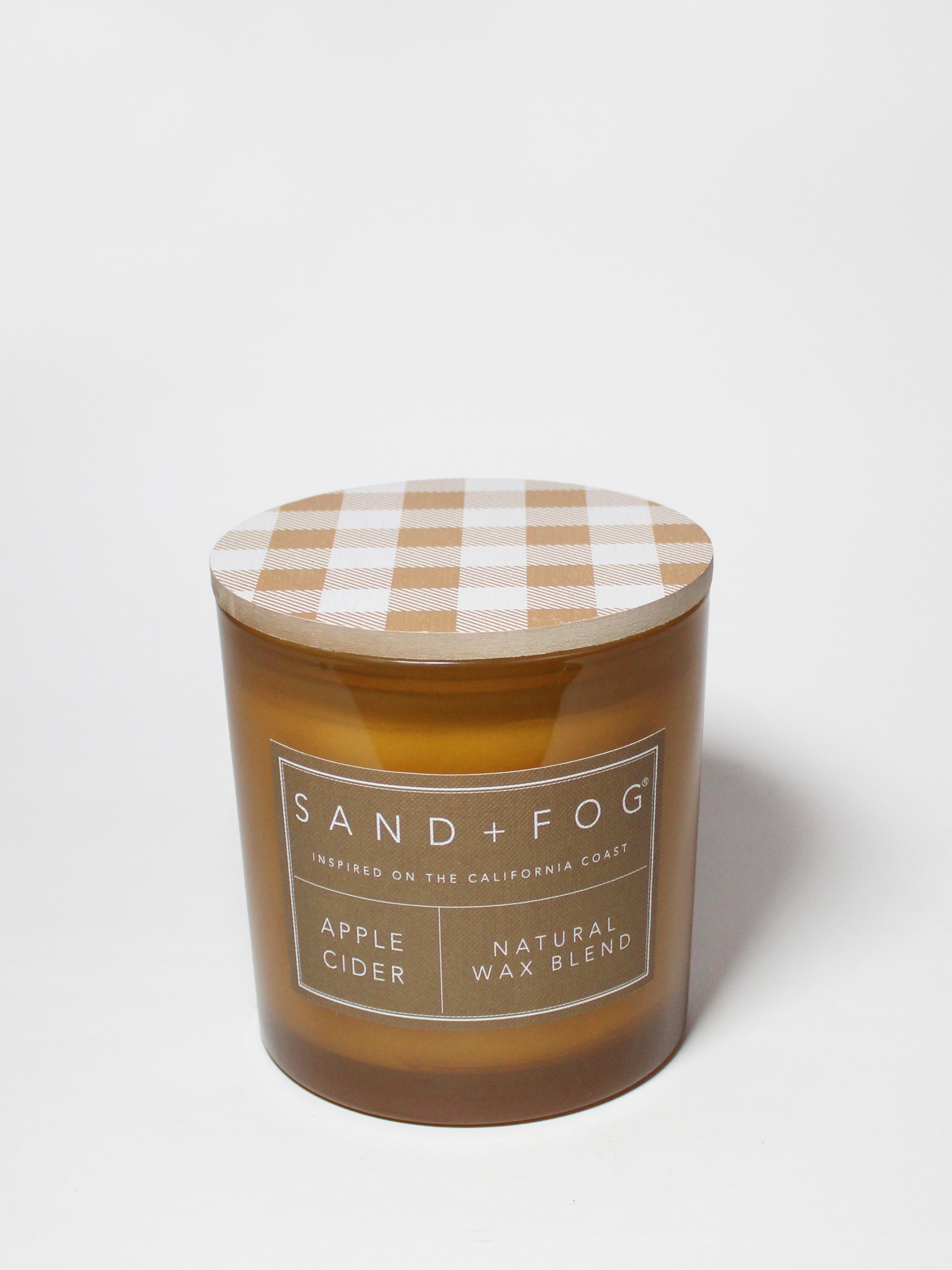 Apple Cider 21 oz scented candle | Shop Sand + Fog
