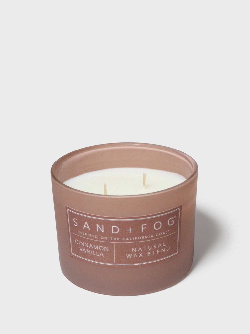 Cinnamon Vanilla 12 oz scented candle | Shop Sand + Fog