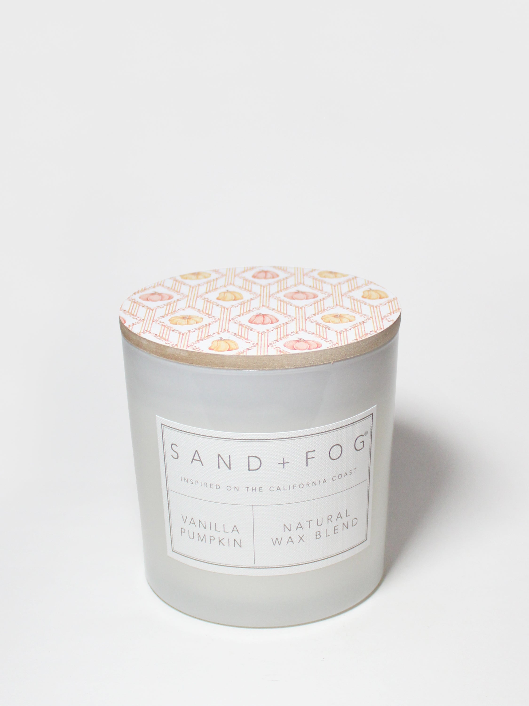 Vanilla Pumpkin 21 oz scented candle | Shop Sand + Fog