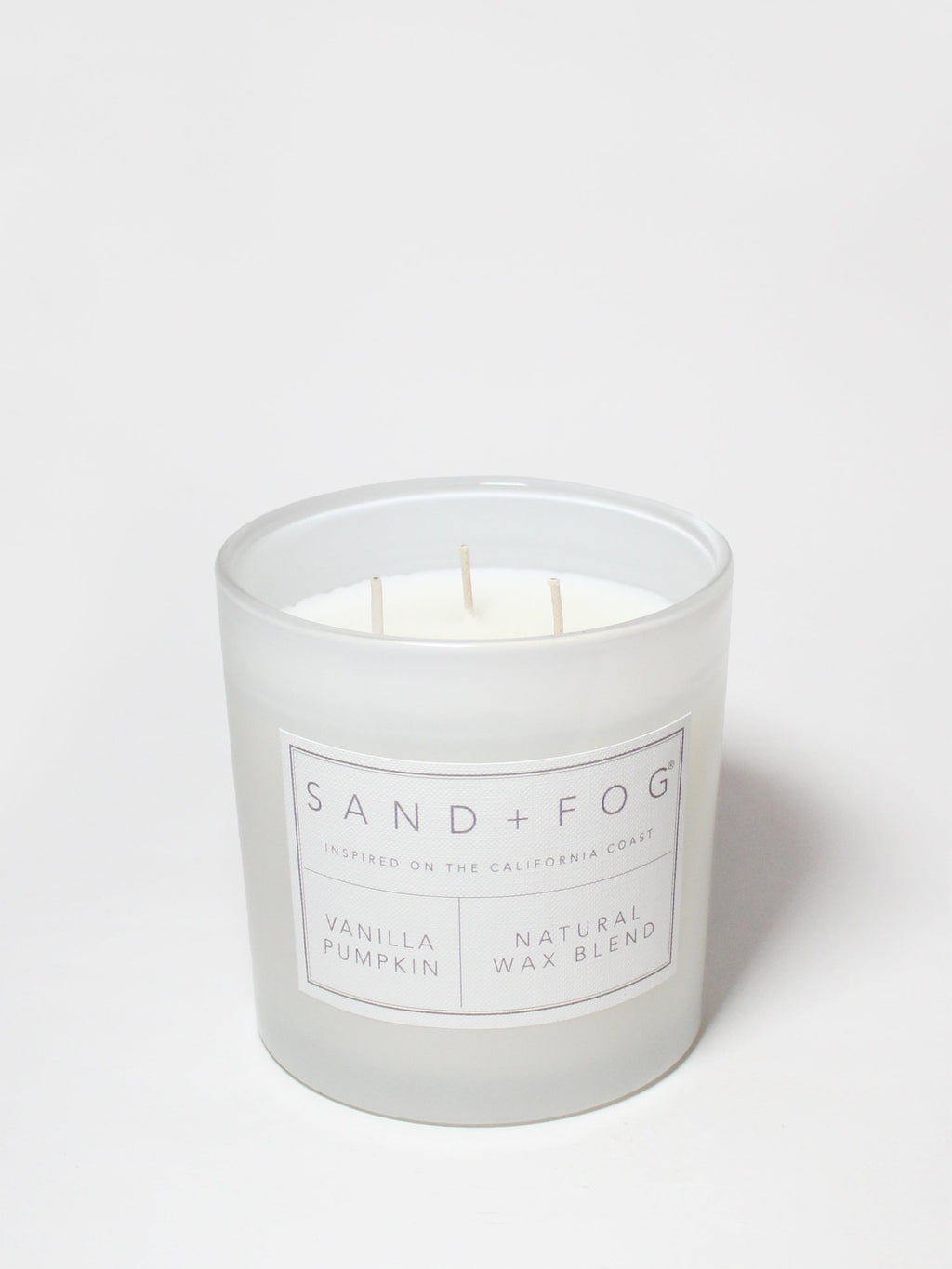 Vanilla Pumpkin 21 oz scented candle | Shop Sand + Fog