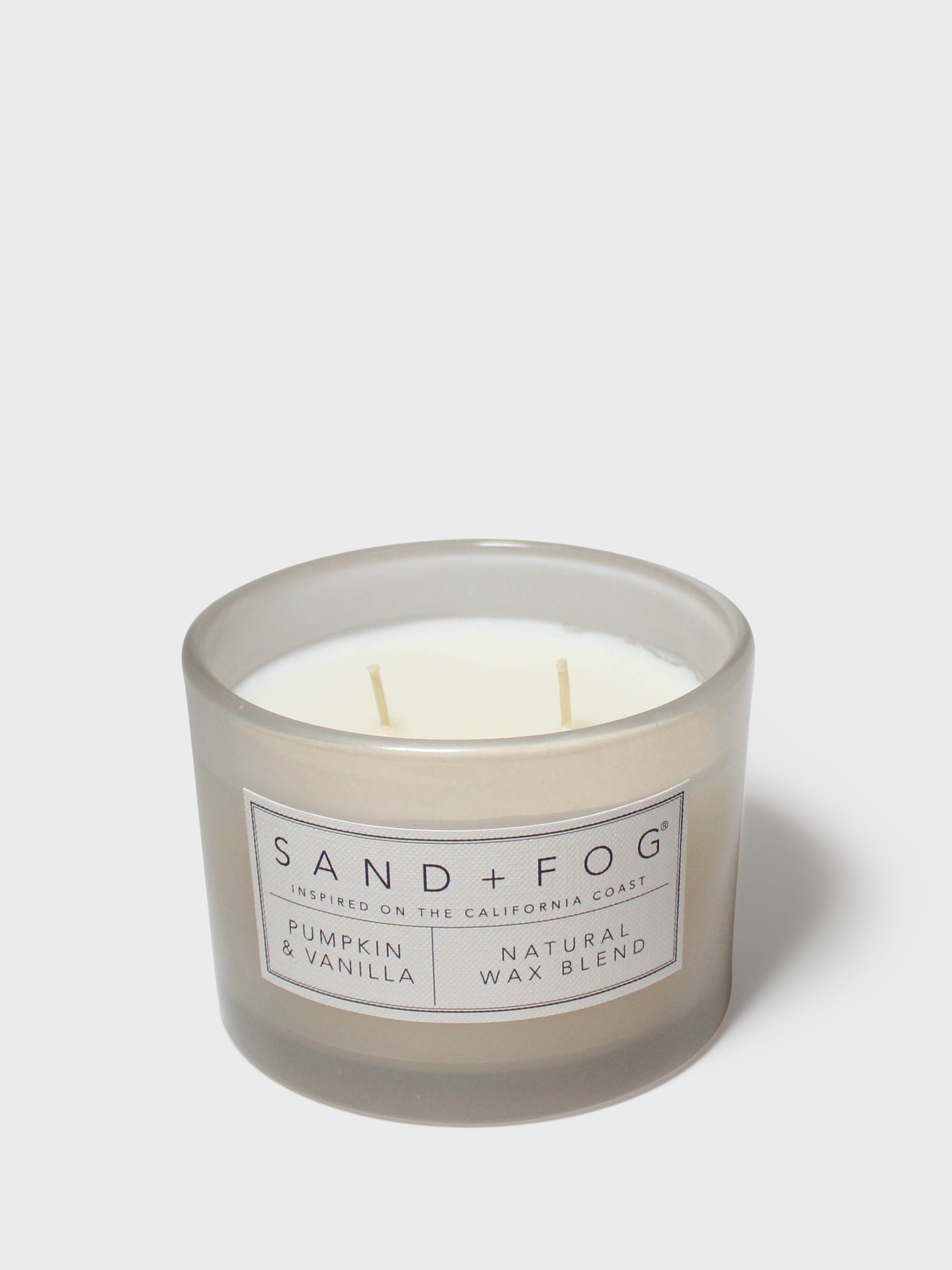 Pumpkin & Vanilla 12 oz scented candle | Shop Sand + Fog