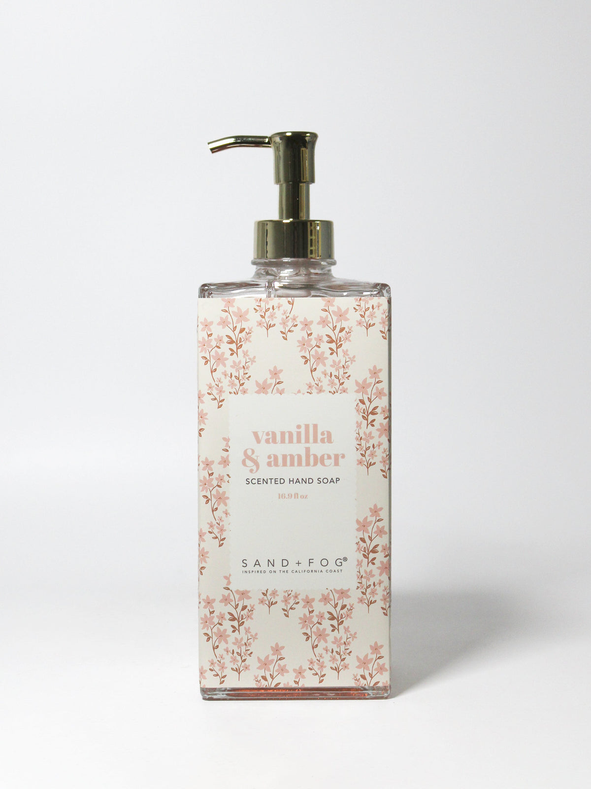 Vanilla & Amber 16.9 oz Liquid Hand Soap | Shop Sand + Fog