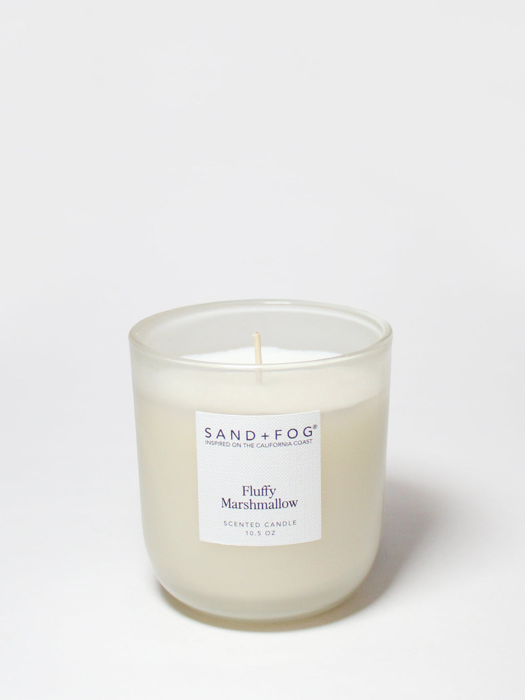 Fluffy Marshmallow 10.5 oz scented candle | Shop Sand + Fog
