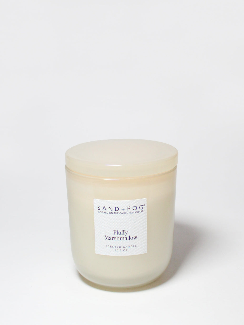 Fluffy Marshmallow 10.5 oz scented candle | Shop Sand + Fog