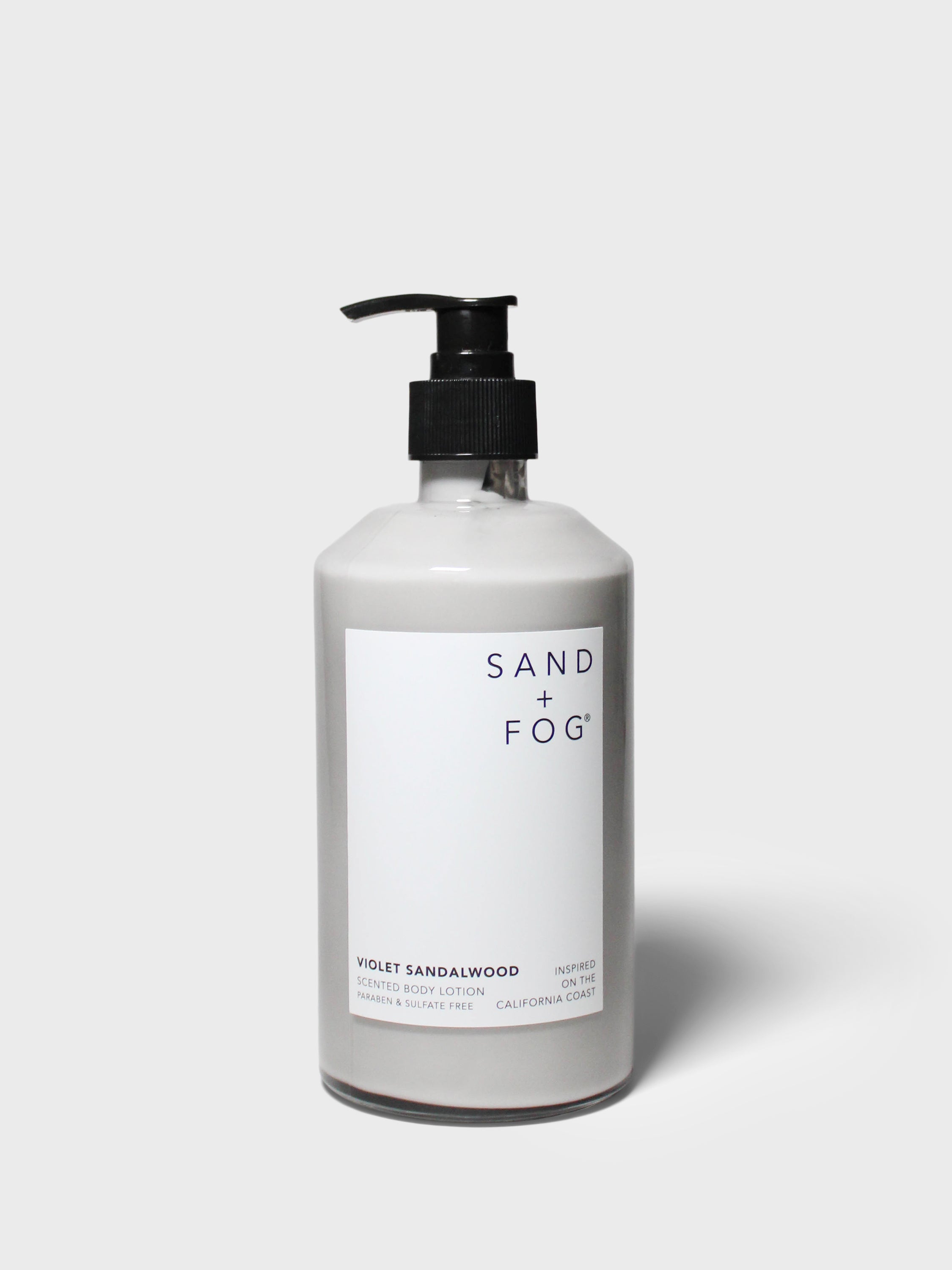 Violet Sandalwood Body Lotion | Shop Sand + Fog