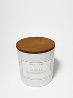 Vanilla Sandalwood 21 oz scented candle | Shop Sand + Fog