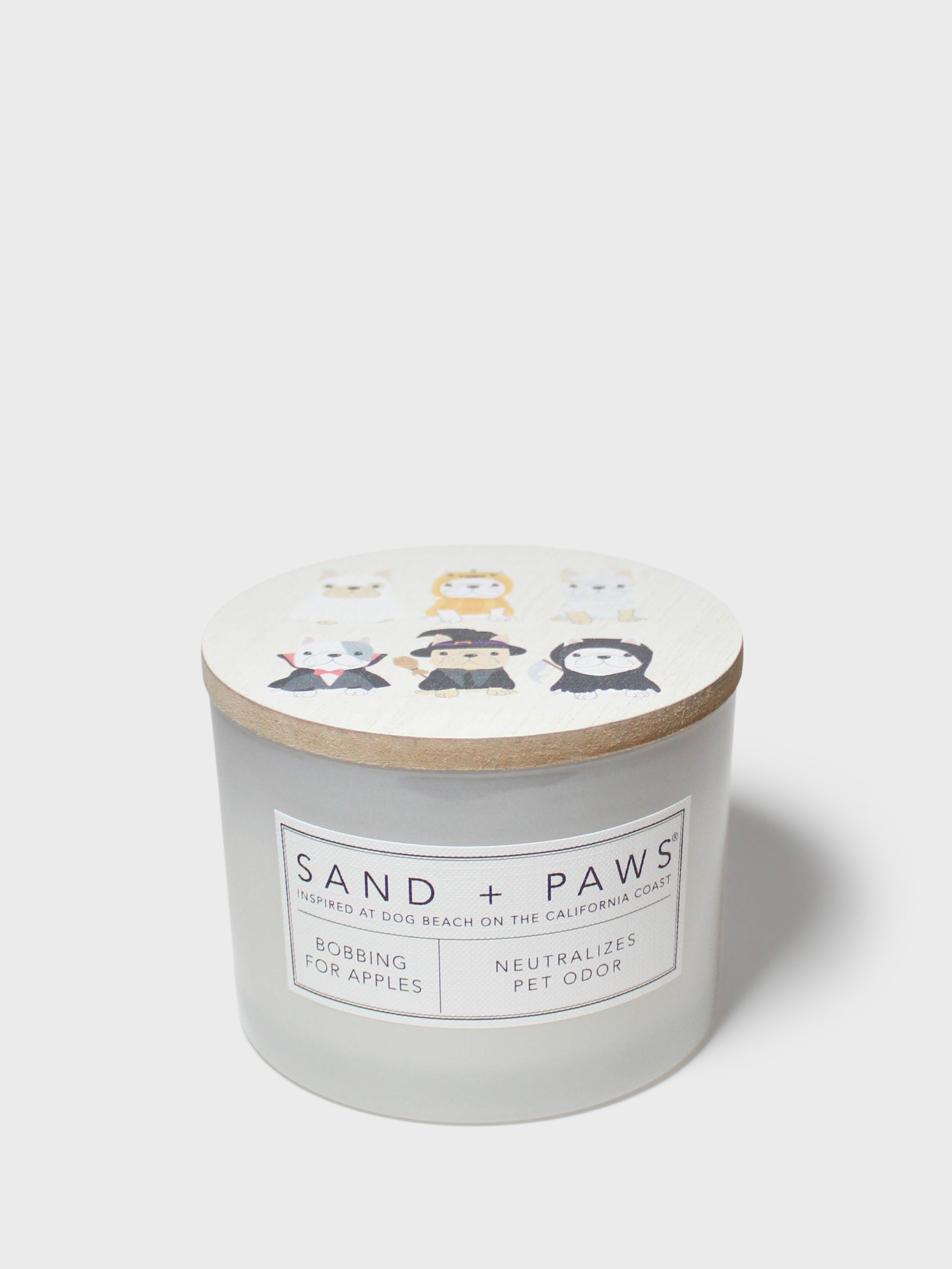 Sand + Paws Bobbing for Apples 12 oz scented candle | Shop Sand + Paws