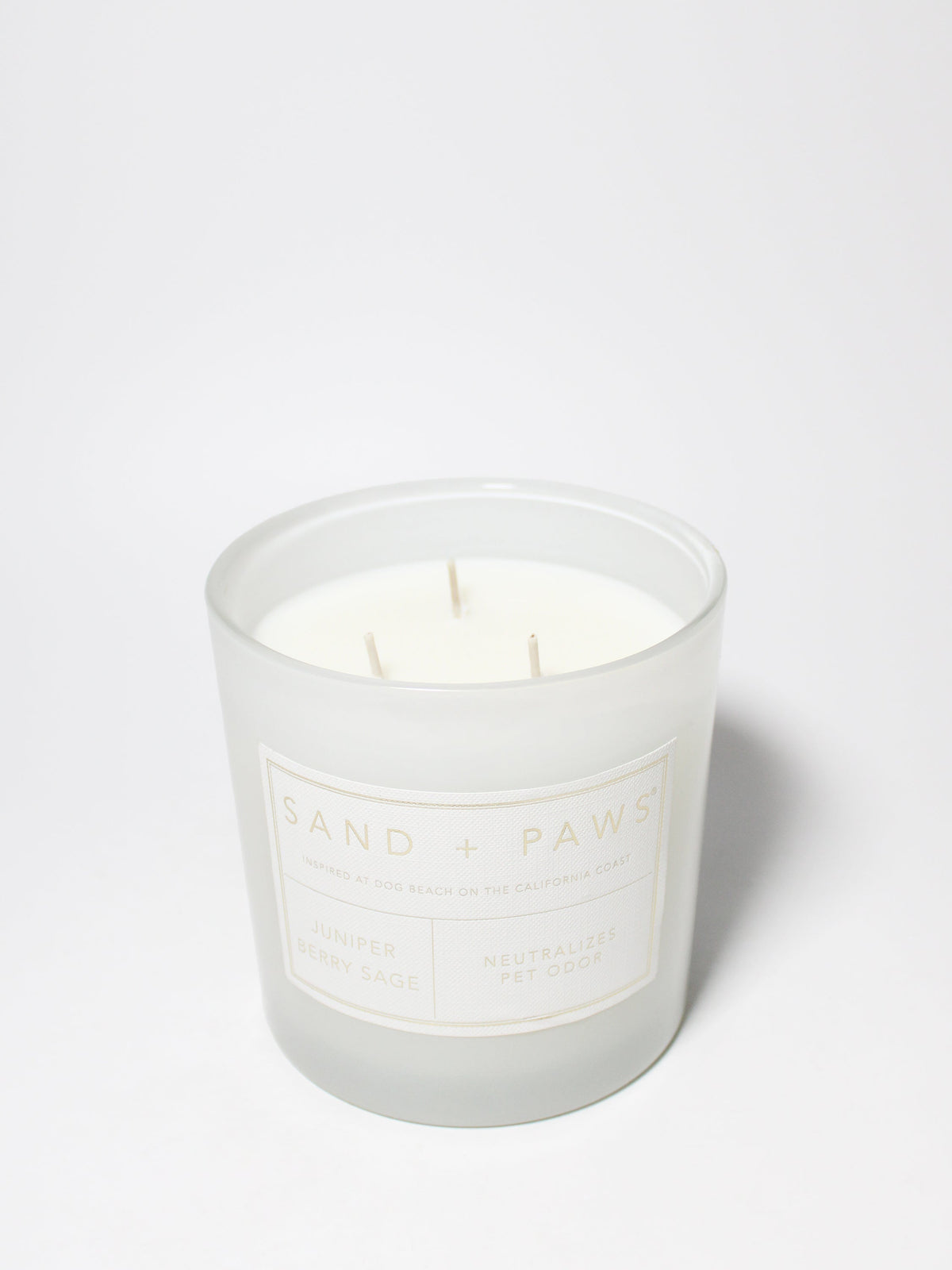 Sand + Paws Juniper Berry Sage 21 oz scented candle