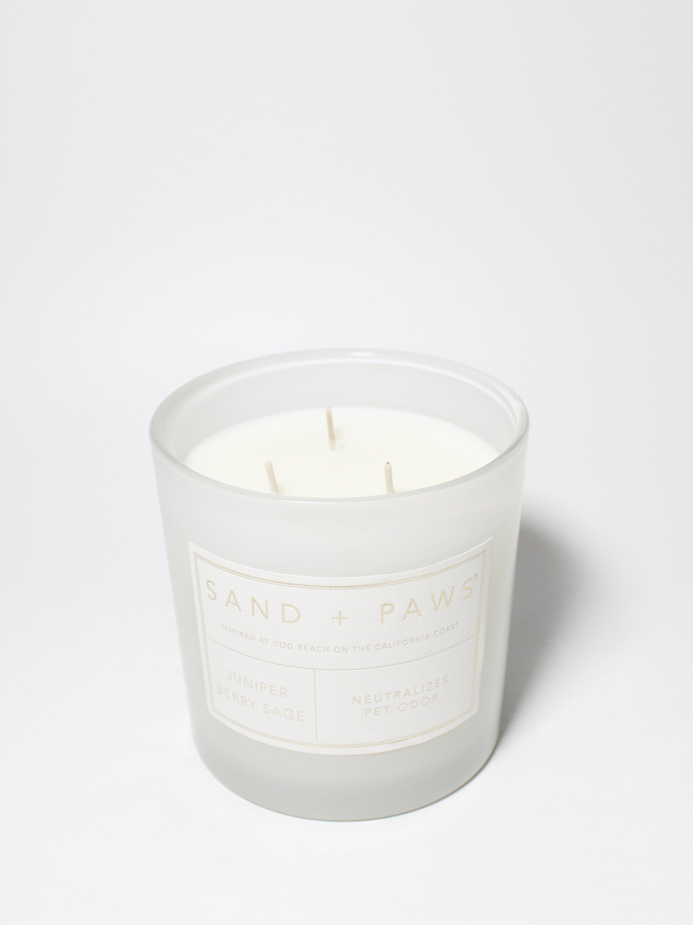 Sand + Paws Juniper Berry Sage 21 oz scented candle | Shop Sand + Paws