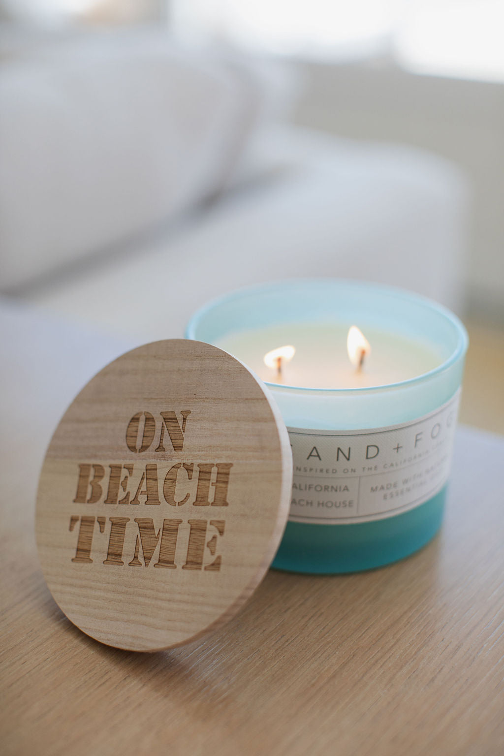 California Beach House 12 oz scented candle | Shop Sand + Fog