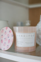 Strawberry Mimosa 21 oz scented candle | Shop Sand + Fog