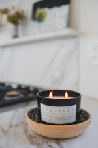 Tahitian Vanilla 12 oz scented candle | Shop Sand + Fog