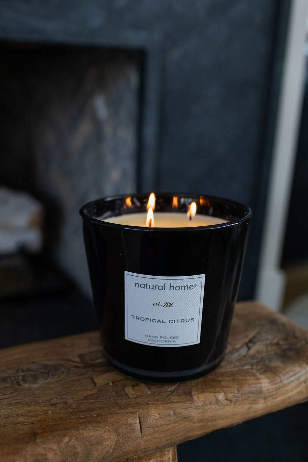 Tropical Citrus Natural Home 31 oz scented candle | Shop Natural Home